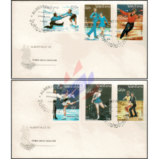 Olympische Winterspiele 1992, Albertville (I) -FDC(I)-