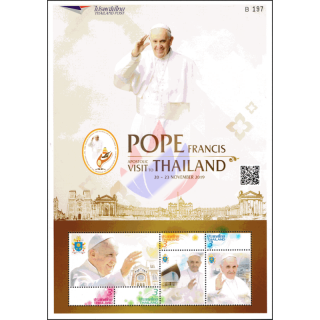 SONDERBOGEN: Papst Franziskus in Thailand (20.-23.11.2019) (**)