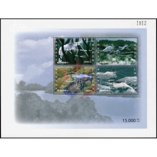 Freshwater Prawns from the Ngoy-District (200A) (MNH)