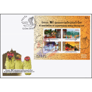 UNESCO-Welterbe: Luangprabang (227A) -FDC(I)-I-