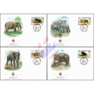 Weltweiter Naturschutz: Malaya-Elefant -FDC(II)-